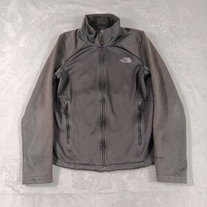 The North Face Jacket Womens Medium Black Windwall Soft Shell Full Zip Gorpcore